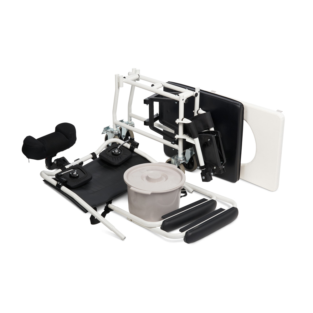 Кресло-туалет для инвалидов Армед H009B-1 <span>с комплектом ДЦП</span>